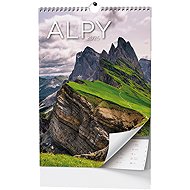 BALOUŠEK Print Alps 2026, 32 × 45 cm - Wall Calendar