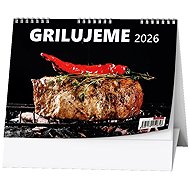BALOUŠEK PRINT 2026 Grilling - Desk Calendar