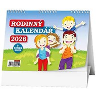 BALOUŠEK PRINT 2026 Family - Desk Calendar