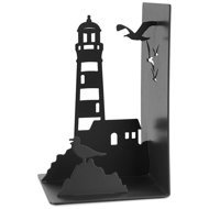 Balvi Bookmark Lighthouse 27909, black - Book Stopper