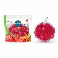 BALMY Bath washcloth with strawberry soap 23 g - Washcloth