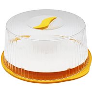 Bama Serving plate with lid, yellow - Plate