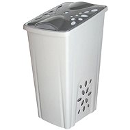BAMA laundry basket PERLA, 45 l, white - Laundry Basket