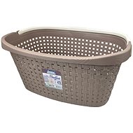 BAMA laundry basket PAGLIA, 40 l, light brown - Laundry Basket