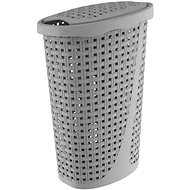 BAMA laundry basket PAGLIA, 43 l, grey - Laundry Basket