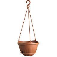 BAMA Hanging pot Gondola, brown, 28 cm - Flower Pot