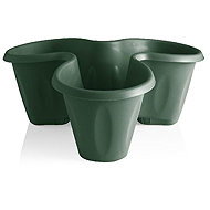BAMA Flower pot Trifoglio, green - Flower Pot