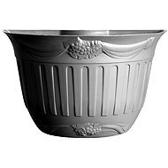 BAMA Gerla hanging planter, anthracite, 32 cm, set of 2 - Flower Pot