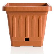 BAMA Flowerpot with bowl Terra 20 × 20 cm, terracotta - Flower Pot