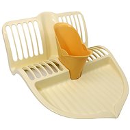 Bama Plastic dish drainer Scolapiatti, yellow - Draining Board