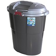 Bama Container Dado Eco 60 l plastic grey - Rubbish Bin