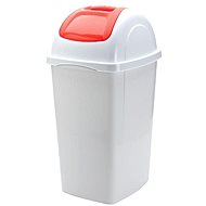Bama Europa white/orange 33 l - Rubbish Bin