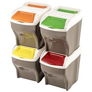 Bama Poker Plus For sorted waste 3 pieces - Rubbish Bin