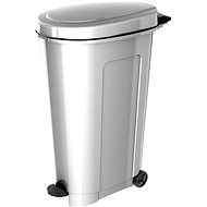 Bama Fusto Container 100 l plastic silver - Rubbish Bin