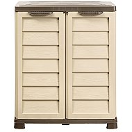 BAMA Riponi garbage bag cabinet, beige/brown - Garden Storage Cabinet