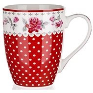 BANQUET ROSA Ceramic Mug 340ml, Red, 6 pcs - Mug