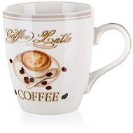 BANQUET ESPRESSO  Ceramic Mug 240ml, Decor 1, 6 pcs - Mug