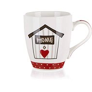 Ceramic Mug HOME 240ml, White, 6 pcs - Mug
