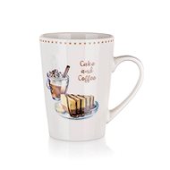 BANQUET CAKE and COFFEE Ceramic Mug 500ml,  4 pcs - Mug