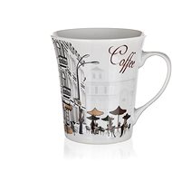 BANQUET CAFES Ceramic Mug  340ml, Decor 1, 6 pcs - Mug