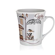 BANQUET CAFES Ceramic Mug  340ml, Decor 2, 6 pcs - Mug