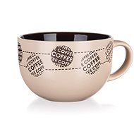 BANQUET COFFE Ceramic Jumbo Mug 660ml, Cream, 4 pcs - Mug