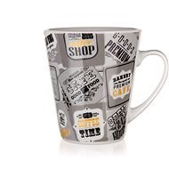 BANQUET COFFEE Ceramic Mug 360ml, Grey, 6 pcs - Mug