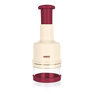 Banquet Kráječ na cibuli CULINARIA Ivory / bordo 22 cm - Slicer