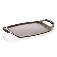 Banquet Grilling plate GRANITE Dark Brown 47 x 28 cm - Grill Plate
