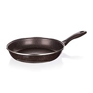 BANQUET Enamel Pan GRANITE Dark Brown 28 x 5.5cm - Pan