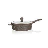 Banquet Deep frying pan MARRONE 28 x 7,5 cm, 4 l, with lid - Pan