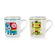 BANQUET ANIMALS 250ml Ceramic Mug, two designs, 4 pcs - Mug