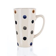 BANQUET Ceramic Mug DOTS 450ml, tall, 4 pcs - Mug