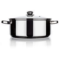 BANQUET AKCENT Stainless-steel Casserole 26cm, 5,8l, with Lid - Pot