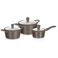 BANQUET MARRONE Cooking Dish Set with Non-Stick Surface, 6pcs - Kitchenware Set