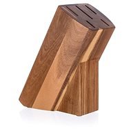 BANQUET Wooden Stand for 5 Knives BRILLANTE Acacia 23 x 11 x 10cm - Knife Block