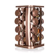 BANQUET Set of spices CULINARIA, 16 pcs, metallic brown - Spice Container Set