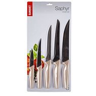 BANQUET SAPHYR Knife Set, 5pcs, Brown - Knife Set