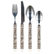 BANQUET Stainless Steel-Cutlery Set With Plastic Handles CAPITAL, 24 pcs - Cutlery Set