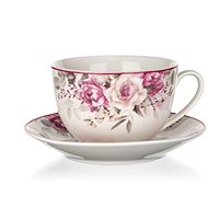 BANQUET Cup and saucer ROSE 240 ml, 6 pcs - Set of Cups