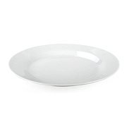 BANQUET Sada plytkých porcelánových tanierov BASIC nedekor. 24 cm, 6 ks, biele - Súprava tanierov
