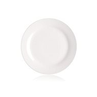 Sada plytkých porcelánových tanierov BASIC nedekorované 26,5 cm, 6 ks, biele - Súprava tanierov