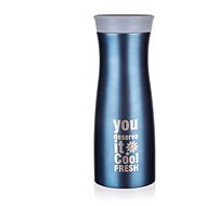 BANQUET METALLIC Travel Mug 380ml, Blue - Thermal Mug