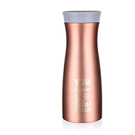 BANQUET Reisebecher METALLIC 380 ml, pink - Thermotasse