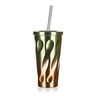 BANQUET NASCA Double-walled Travel Mug 450ml, Green-copper - Thermal Mug