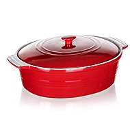BANQUET CULINARIA RedForma oval baking dish with lid 36,5 × 25 × 14,5 cm - Baking Pan