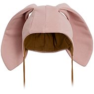 S oušky Favorite růžová velikost: 68 (4-6m) - Čepice pro miminko