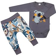 Cotton set Rebel graphite size: 68 (4-6m) - Clothes Set