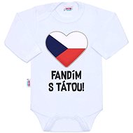 Cheer with Dad - white size 56 (0-3m) - Bodysuit for Babies
