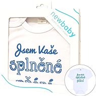 I am your wish come true - gift pack size 68 (4-6m) - Bodysuit for Babies